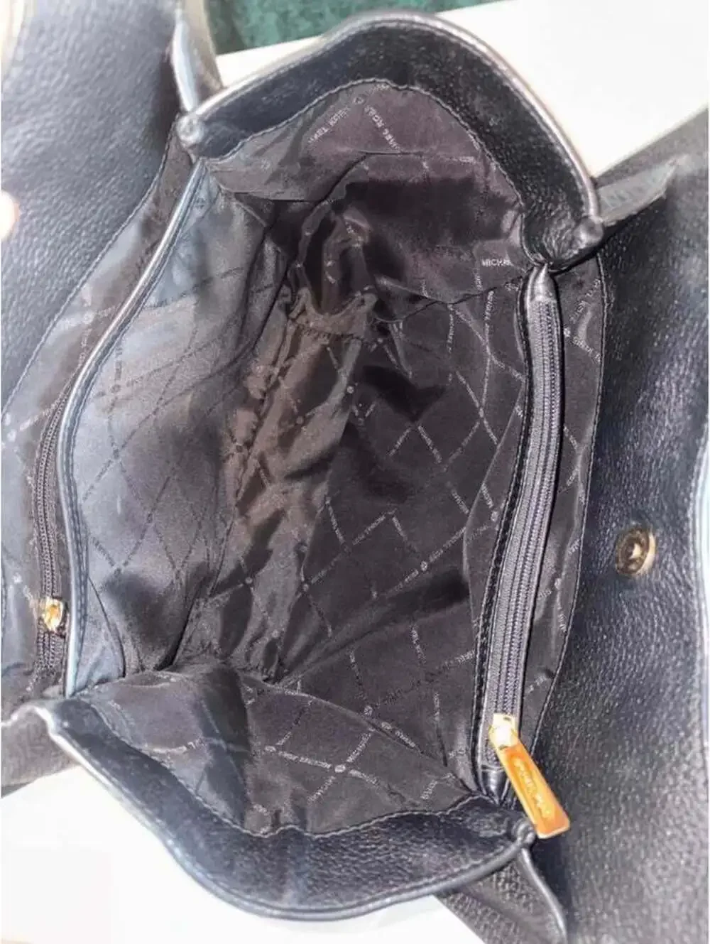 Michael Kors Studded Leather Hobo Bag